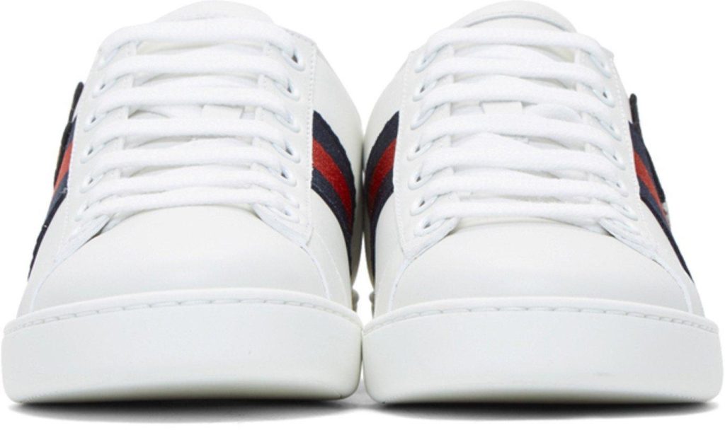 GUCCI WHITE DOG NEW ACE SNEAKERS - Image 4