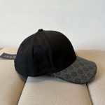 Gucci Gg Canvas Baseball Hat Black - Image 4