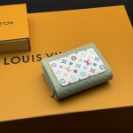 Louis Vuitton X Murakami Portefeuille Claire Green Tea 11cm M13619 - Image 3