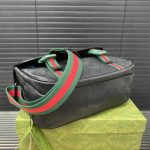 Gucci Gg Supreme Canvas Small Messenger Bag Black 23Cm - Image 6