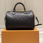Louis Vuitton Speedy Soft Bag Monogram Black 30cm - Image 4