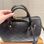 Louis Vuitton Speedy Soft Bag Monogram Black 30cm - Image 5
