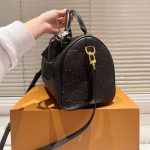 Louis Vuitton Speedy Soft Bag Monogram Black 30cm - Image 7