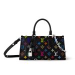 Louis Vuitton X Takashi Murakami Onthego East West Chain Black 25cm M13260
