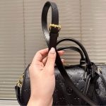 Louis Vuitton Speedy Soft Bag Monogram Black 30cm - Image 8