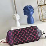 Louis Vuitton Neverfull MM Monogram Midnight Fuchsia 31cm M20511 - Image 6