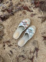 Gucci Women's GG Multicolor Slip On Espadrille Slide Sandals 678037 UFT70 8470 - Image 11