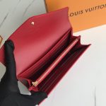 Louis Vuitton Sarah Wallet Monogram Red 19Cm - Image 10