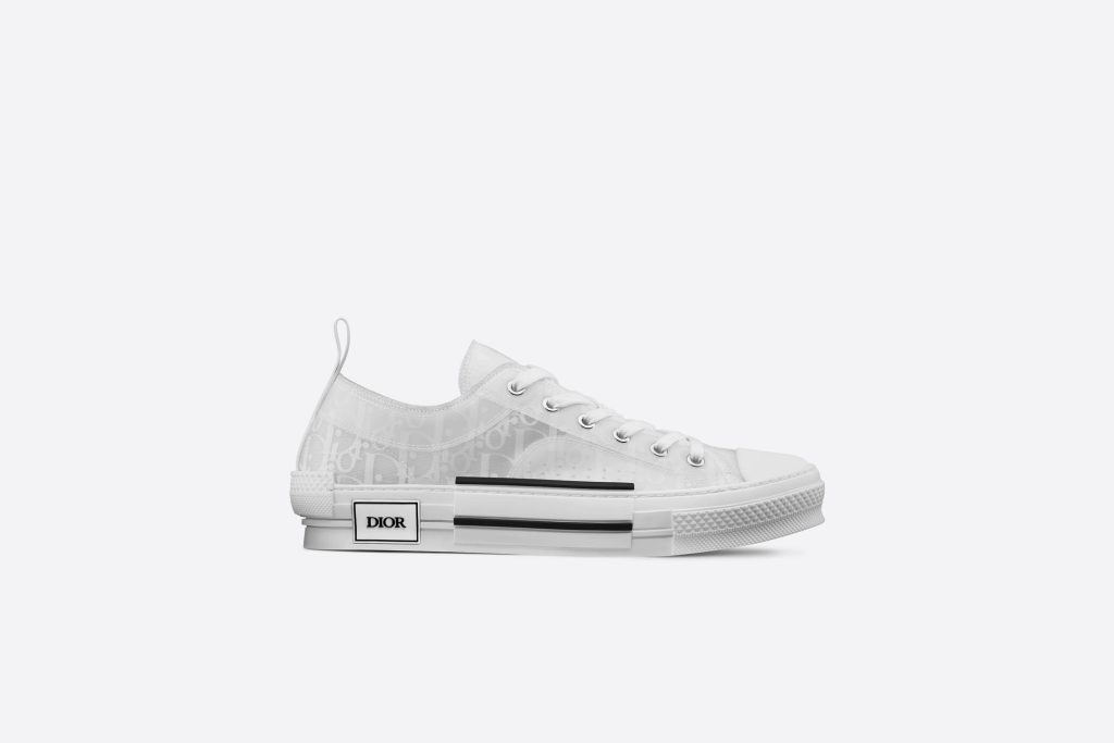 Dior B23 Low White Dior Oblique sneaker - Image 2