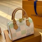 Louis Vuitton Speedy Bandoulière 20 Damier Canvas Pistachio 20Cm N40515 - Image 3