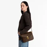 Louis Vuitton Pochette Métis Monogram Canvas Satchel Brown 25cm M44875 - Image 10