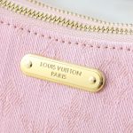 Louis Vuitton Liv Pochette Monogram Denim Washed Pink 24Cm M14159 - Image 5