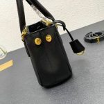 Prada Galleria Saffiano Leather Mini Bag Black 20Cm 1Ba906 Nzv F0002 V Eom - Image 8