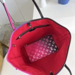 Louis Vuitton Neverfull MM Monogram Midnight Fuchsia 31cm M20511 - Image 7