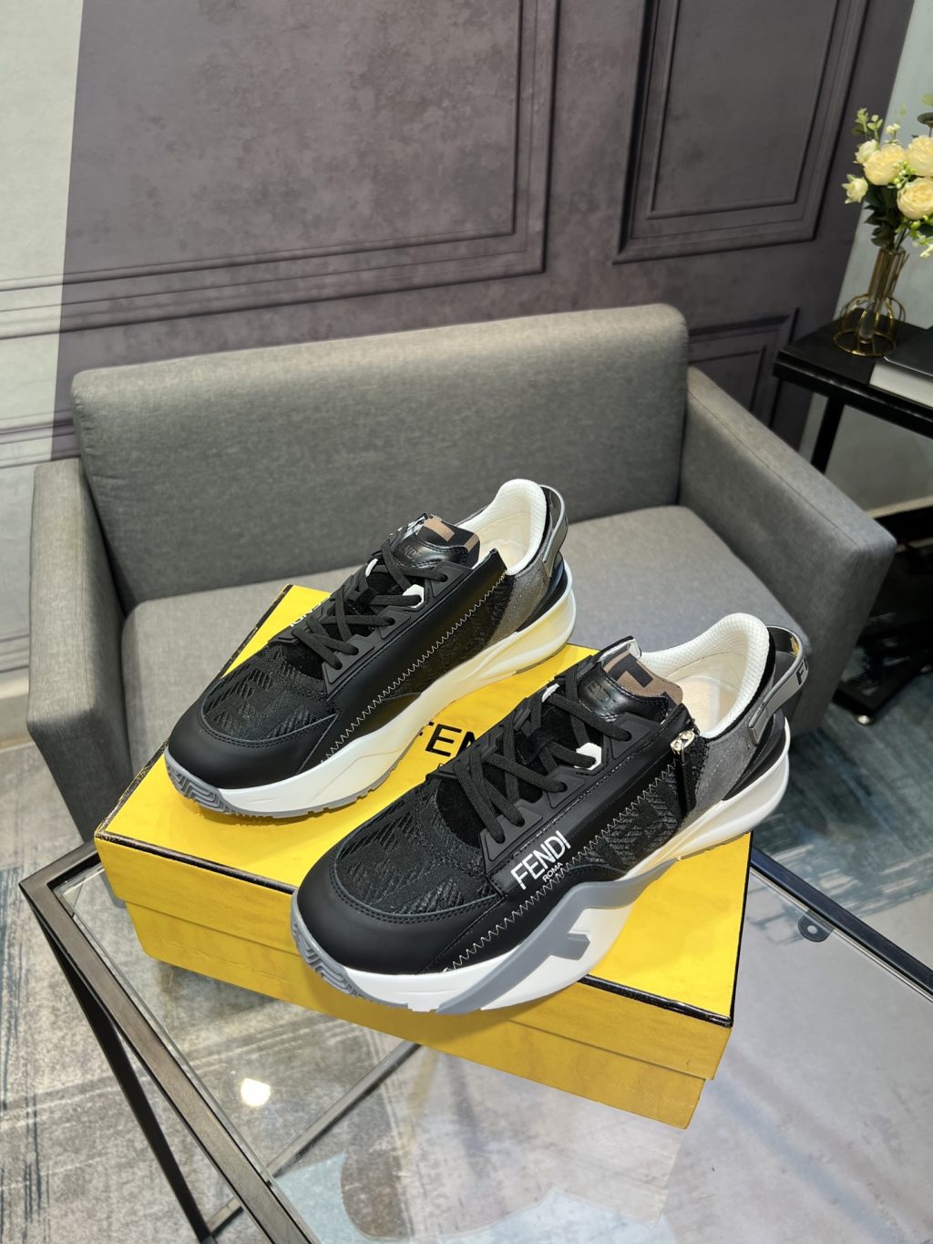Fendi Flow Sneakers - Image 6