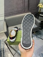 Gucci Boulevard Script Logo Lace Up Sneakers - Image 3