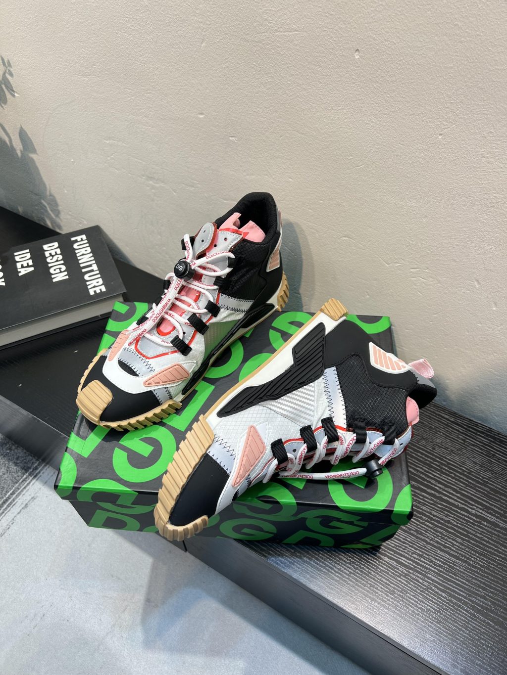 DOLCE & GABBANA Sorrento high-top trekking sneakers - Image 4