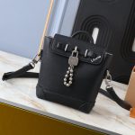 Louis Vuitton Steamer Bag 15 Black 16.5Cm M11637 - Image 3