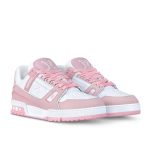 Louis Vuitton Lv Trainer Sneaker Pink Rose 1Aboek - Image 10
