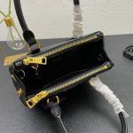 Prada Galleria Saffiano Leather Mini Bag Black 20Cm 1Ba906 Nzv F0002 V Eom - Image 9