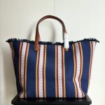 Gucci Embroidered Large Canvas Tote Bag In Dark Blue And Multicolor 37cm 818779 Faef8 8796 - Image 4