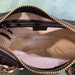Gucci Gg Emblem Small Shoulder Bag Black 23Cm 815409 Aaeem 1000 - Image 10