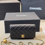 Chanel Classic Wallet On Chain Black 19cm - Image 3