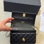 Chanel Classic Wallet On Chain Black 19cm - Image 4