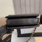 Chanel Flap Bag With Top Handle Black 25cm A92236 Y60767 94305 - Image 9