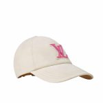 Louis Vuitton Lv Signature Baseball Cap Beige M7289l
