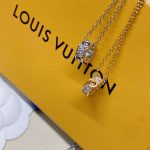 Louis Vuitton Empreinte Pendant Necklace White Gold Q93675 - Image 5