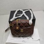 Chanel Mini Camera Case Dark Brown 18Cm As5190 B18306 Nzv43 - Image 3