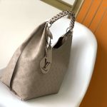 Louis Vuitton Beaubourg Hobo MM Bag Galet Gray 32Cm M56084 - Image 4