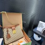 Gucci Padlock Gg Medium Shoulder Bag Brown 33cm ‎795113 Khnkg 8534 - Image 3