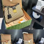 Gucci Padlock Gg Medium Shoulder Bag Brown 33cm ‎795113 Khnkg 8534 - Image 4