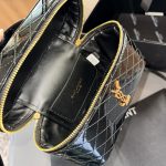 Saint Laurent Gany Vanity Bag In Patent Leather Black 19Cm - Image 7