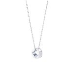 Louis Vuitton Empreinte Pendant Necklace White Gold Q93675