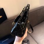 Chanel Small Hobo Bag Gold Black 20cm AS3710 B09746 94305 - Image 4