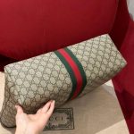 Gucci Ophidia Large Tote Bag Gg Supreme Beige And Dark Brown 38cm 631685 96iwb 8745 - Image 5