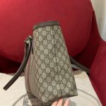 Gucci Ophidia Large Tote Bag Gg Supreme Beige And Dark Brown 38cm 631685 96iwb 8745 - Image 6