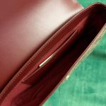 Gucci Gg Mini Shoulder Bag With Cat Detail Beige And Dark Brown 22Cm - Image 6