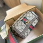 Gucci Ophidia Gg Mini Bag Beige Ebony 20Cm - Image 11