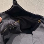 Saint Laurent Icare Shopping Bag In Quilted Gold Hardware Black 40Cm - Image 5