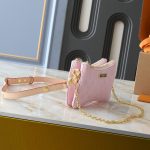 Louis Vuitton Liv Pochette Monogram Denim Washed Pink 24Cm M14159 - Image 8