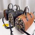 Louis Vuitton Speedy Bandouliere Bag Wild At Heart Monogram Empreinte Giant Black 26cm - Image 10