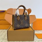Louis Vuitton Onthego BB Bag Brown 18Cm M46839 - Image 4