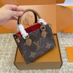 Louis Vuitton Onthego BB Bag Brown 18Cm M46839 - Image 5