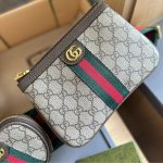 Gucci Ophidia Heart Utility Belt Beige Ebony Gg Supreme 20cm 698805 96iwg 8745gg - Image 9