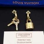 Louis Vuitton Lv Padlock Earrings M01583 - Image 3