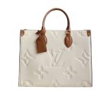 Louis Vuitton Onthego GM White Bag 41Cm M44558